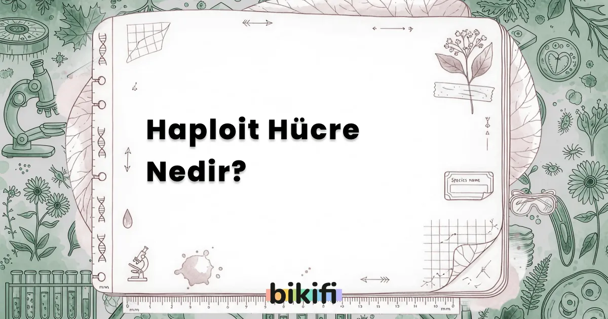 Haploit Hücre Nedir?