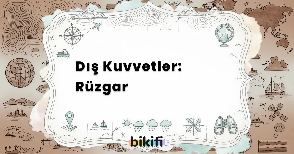 Dış Kuvvetler: Rüzgar