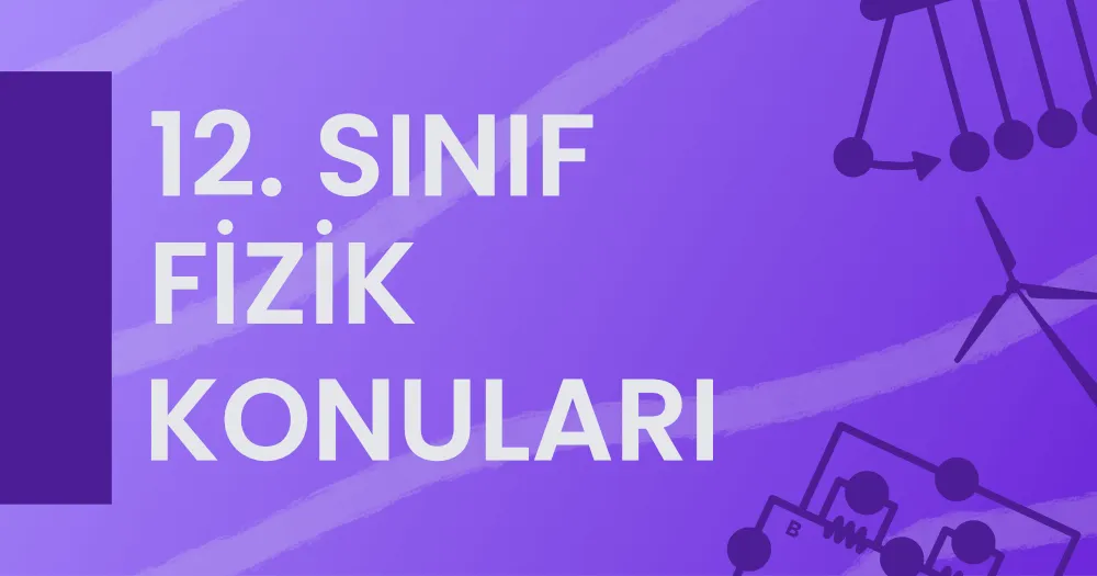 12. Sınıf Fizik Konuları