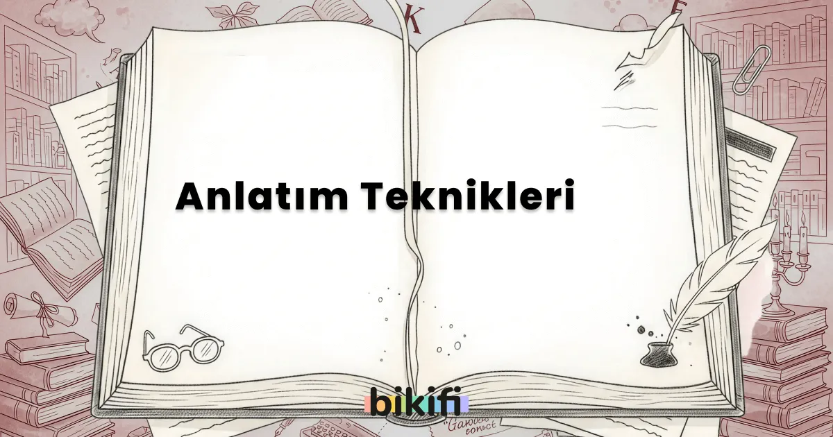 Anlatım Teknikleri