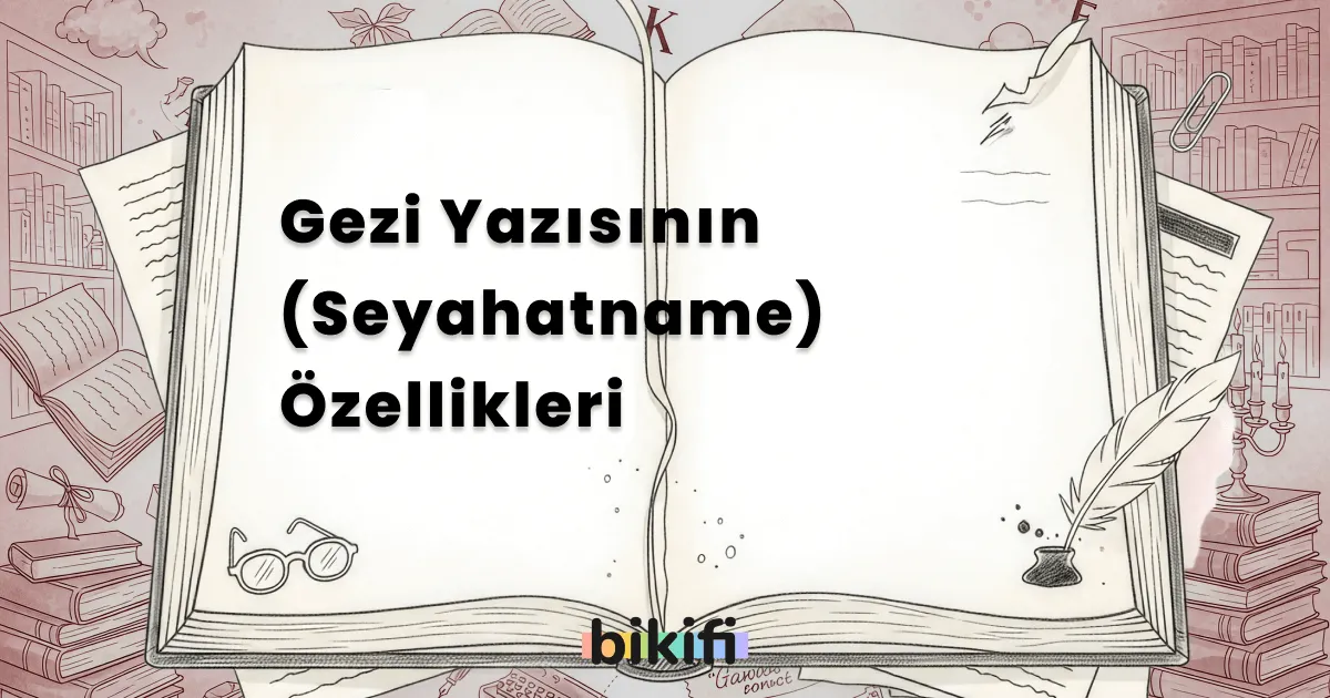 Gezi Yazısının (Seyahatname) Özellikleri
