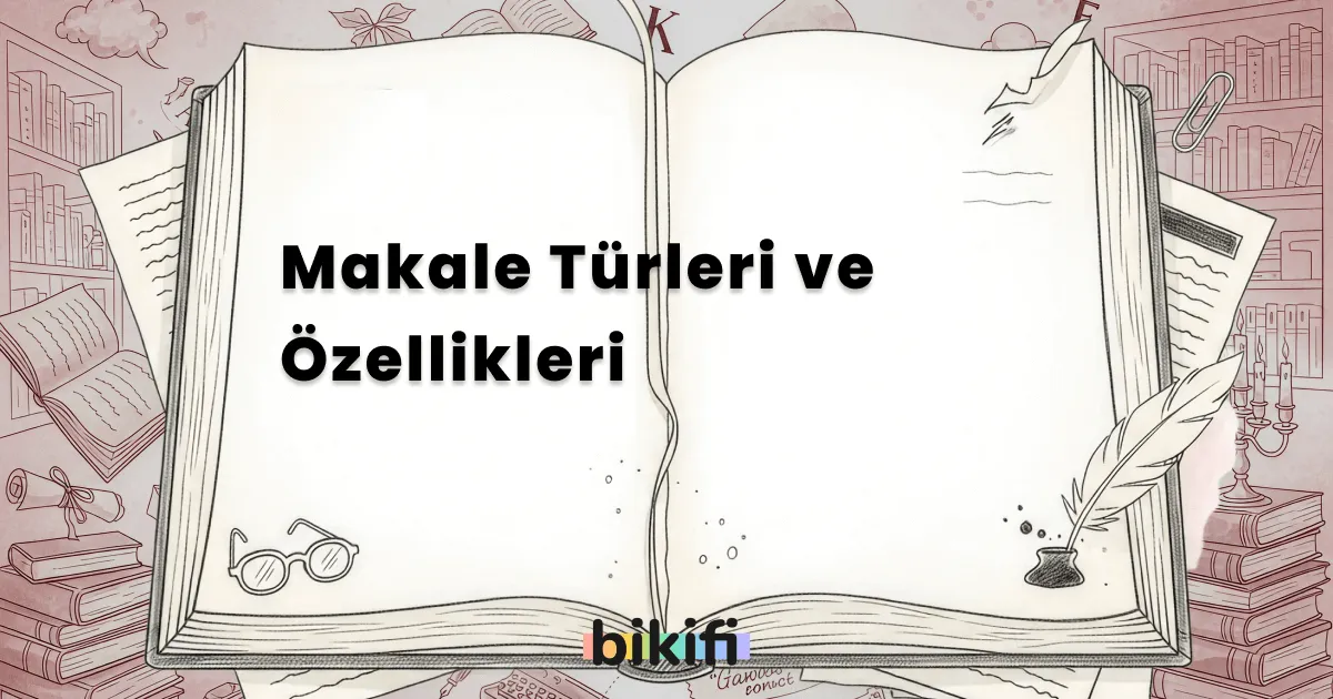 Makale Türleri ve Özellikleri