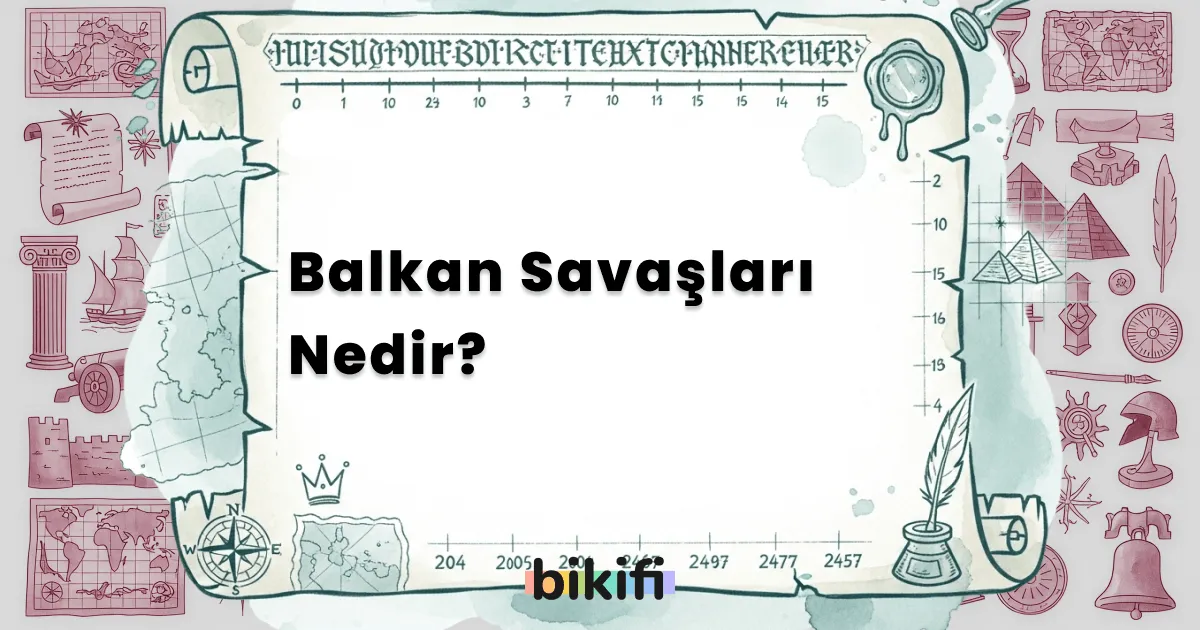 Balkan Savaşları Nedir?