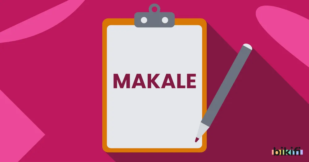 11. Sınıf Makale