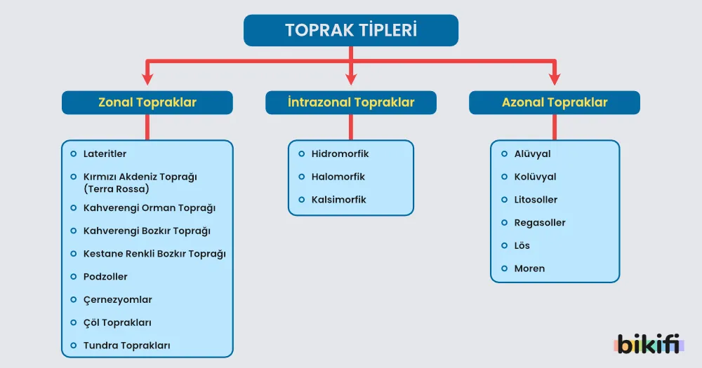 Toprak tiplerinin sınıflandırılması