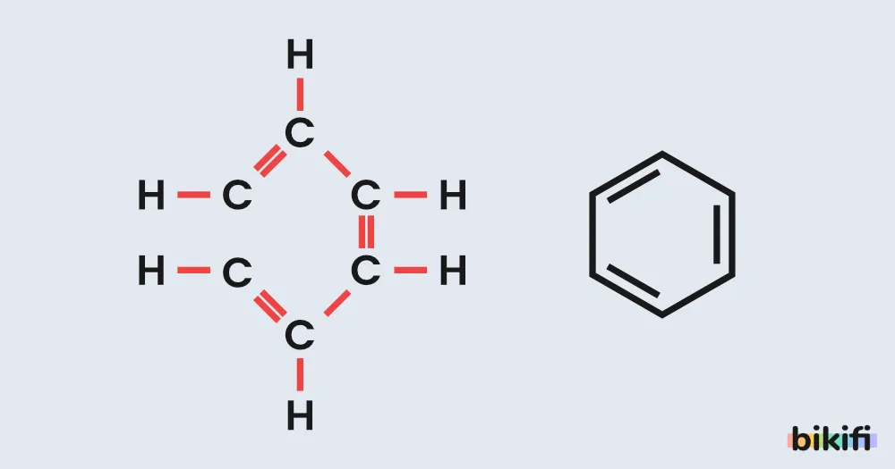 Aromatik Hidrokarbonlar - Konjuge bağ ve aynı zamanda aromatik bir molekül olan Benzen